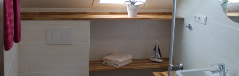 Neue Bäder in Wohnung 3 & 4